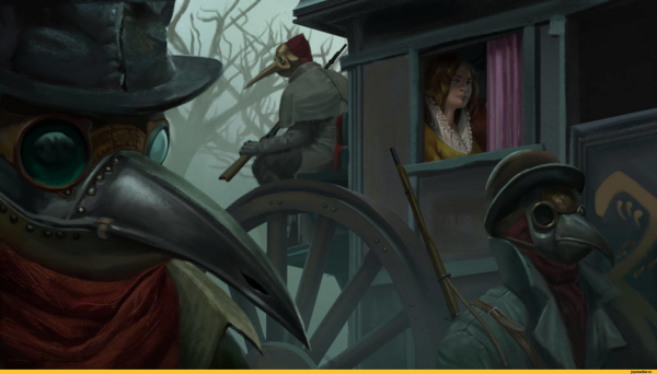 Чумной доктор обои