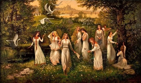 Александр Угланов картина Берегиня