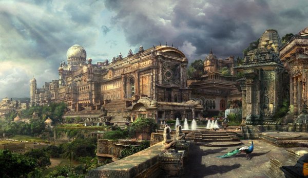 Затерянный город Атлантида Art