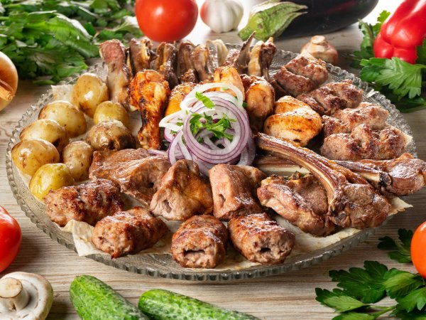 Люля кебаб ассорти