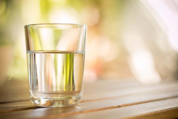 Черника в бокале