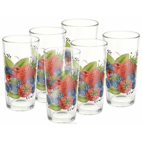 Стакан 350мл зеленый м3498