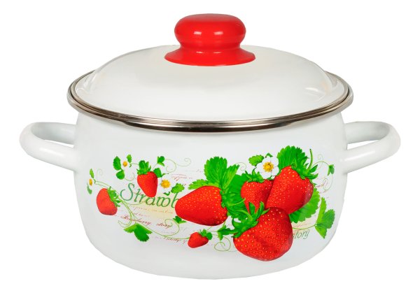 Кастрюля СТАЛЬЭМАЛЬ Кармен 3л