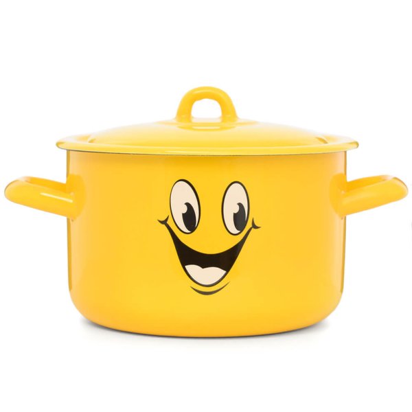 Кастрюля Эстет улыбка 3 л