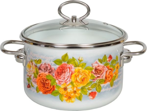 Кастрюля СФ 2,0л СТАЛЬЭМАЛЬ