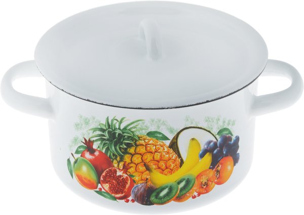 Кастрюля СТАЛЬЭМАЛЬ 4 Л.