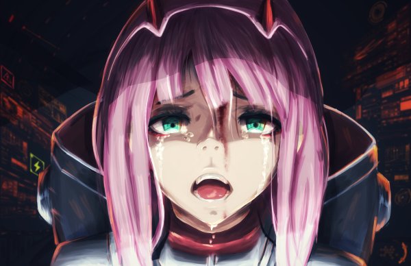 Ахегао Zero two