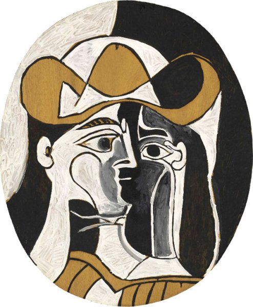 Пабло Пикассо женщина в шляпе