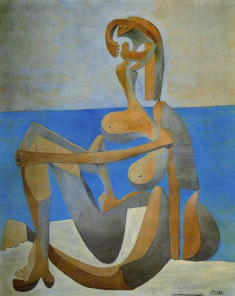 Сидящая Купальщица 1929 Пикассо