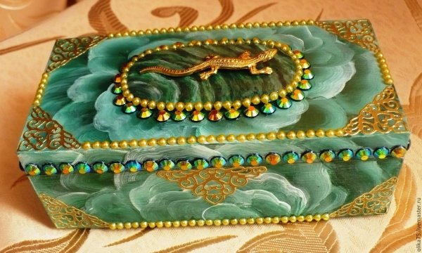 Торт Малахитовая шкатулка