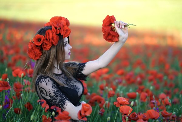 Цветы для женщины
