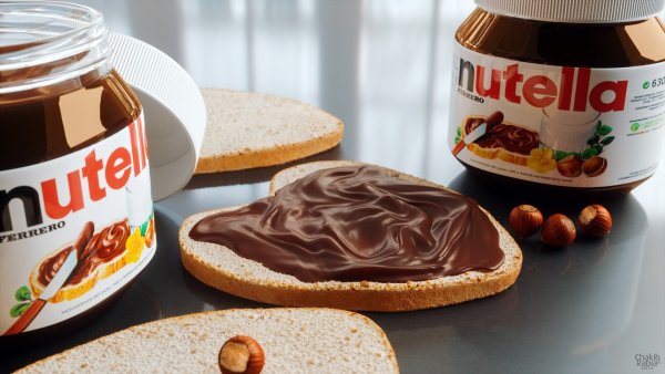 Шоколадная паста Нутелла белая