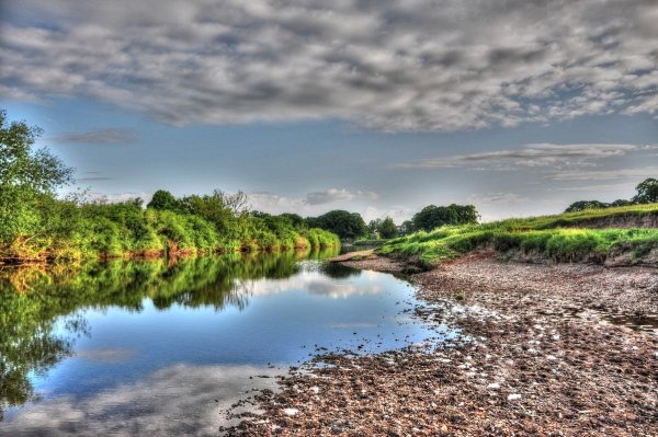 Миус река пейзаж