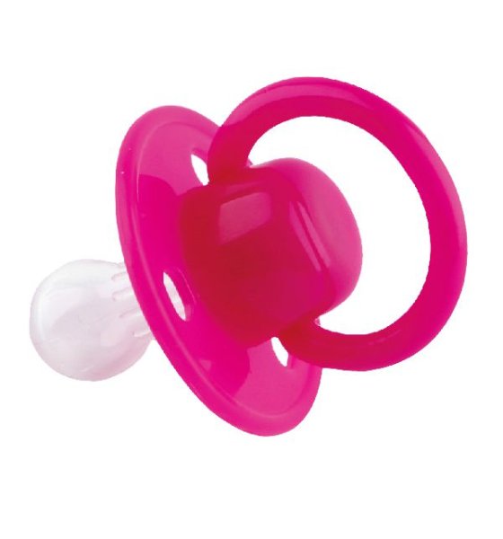 Пустышка силиконовая классическая Курносики 6+