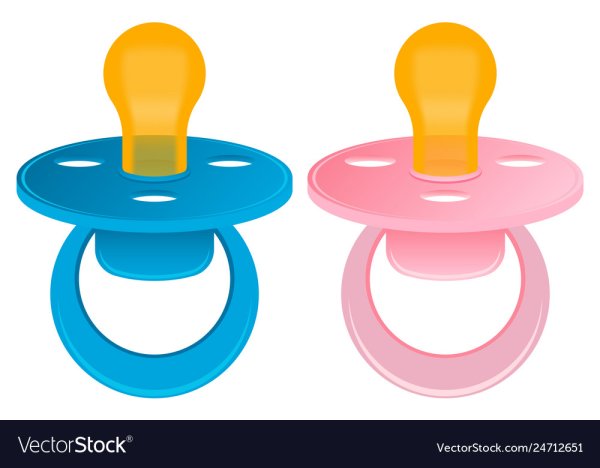 Детская соска мультяшная