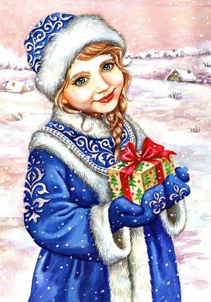 Портрет Снегурочки