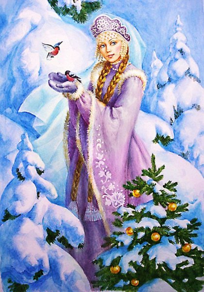 Васнецов Виктор Михайлович Снегурочка