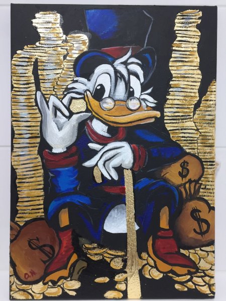 Рисунок Скруджа Макдака