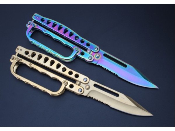 Разноцветная бабочка нож Benchmade