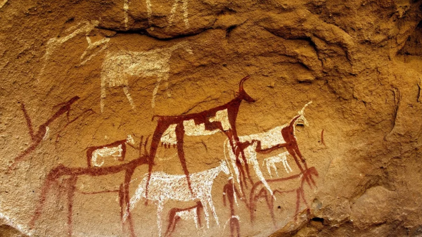 Первобытное искусство петроглифы