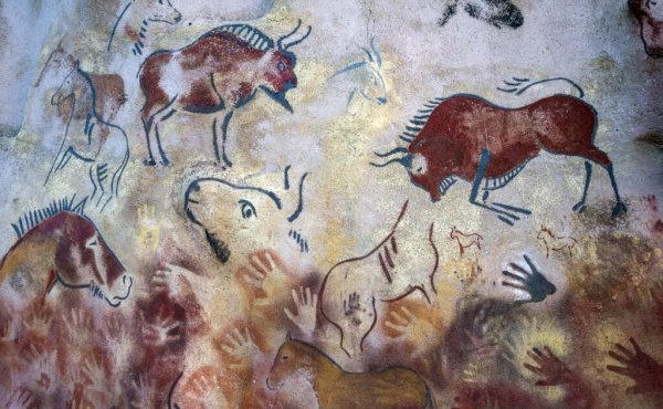 Наскальная живопись первобытных людей