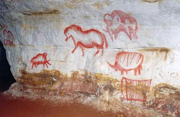 Наскальные рисунки Шульган Таш