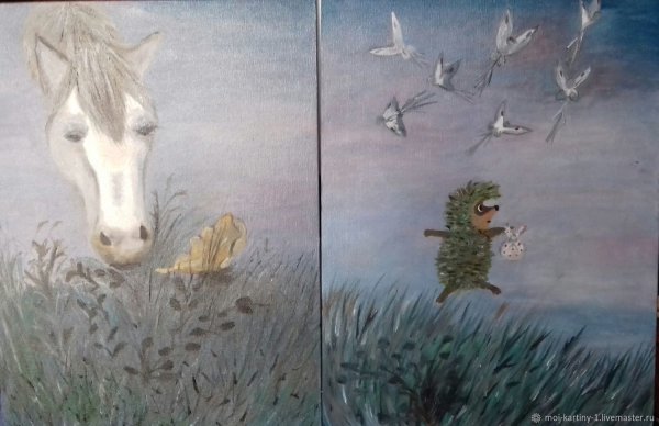 Ёжик в тумане обои