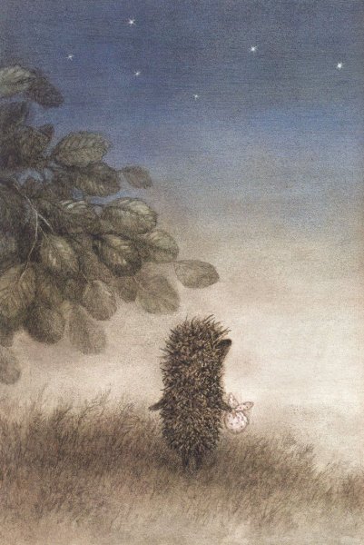 Ёжик в тумане обои