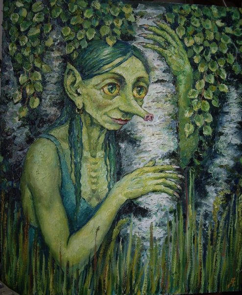 Кикимора Болотная Славянская мифология