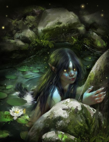 Кикимора Болотная зеленая