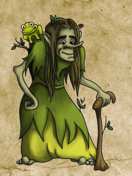 Кикимора Болотная рыжая