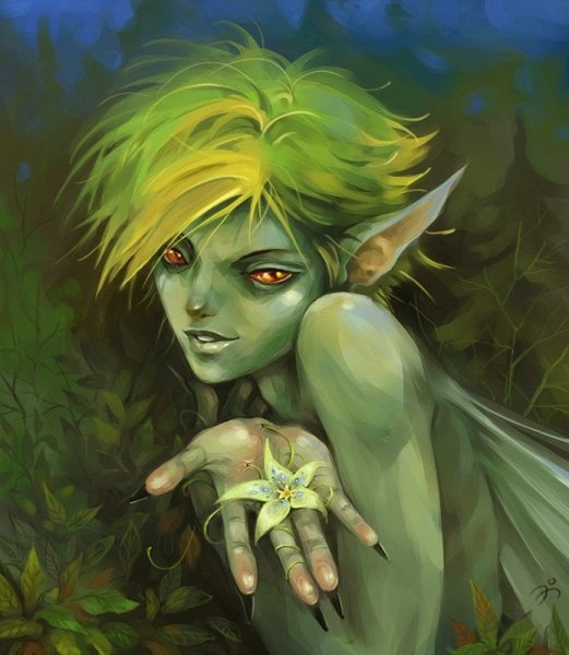 Кикимора Болотная в молодости