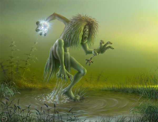 Кикимора в стиле аниме