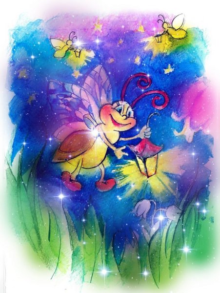 Светлячок картинка