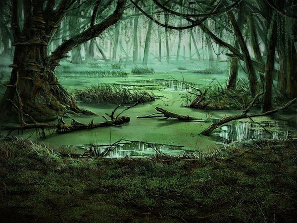 Болото Манчак призраки