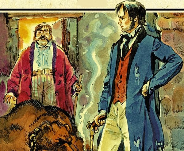 Дефорж и медведь