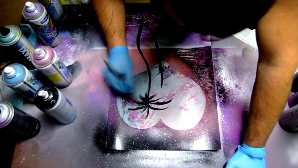 Живопись баллончиками с краской