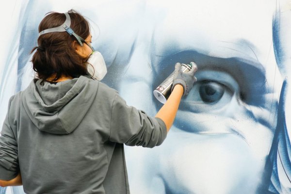 Космос баллончиками