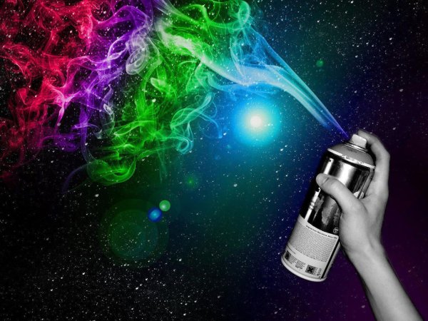 Космос баллончиками