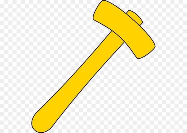 Молоток желтый