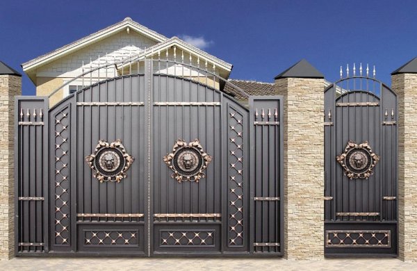 Кованые ворота Сикард