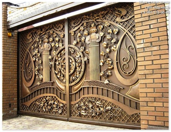 Кованые Решеточные ворота
