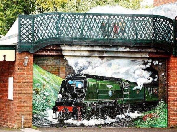 Красивые расписные ворота