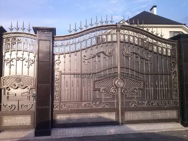 Кованые ворота v-044 (1 кв.м.)