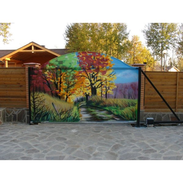 Роспись ворот