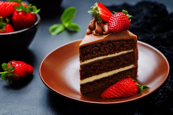 Вкусные пирожные