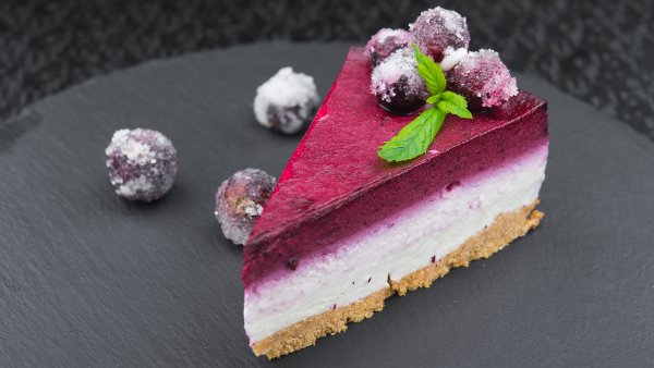 Красивый кусочек торта