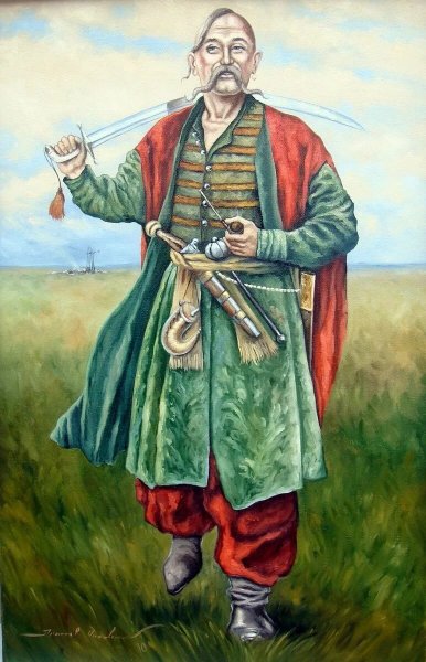 Раскраска Козак Тарас Бульба