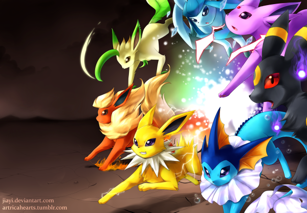 Pokemon Eevee Evolution