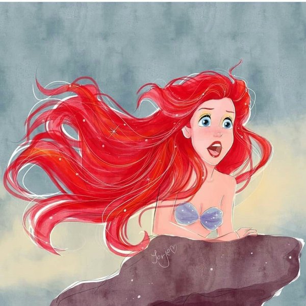 Ариель Дисней Эстетика